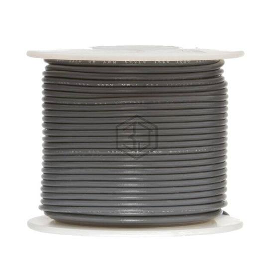 18UL1007SLDGRA - Remington Industries - Single Conductor Cables (Hook-Up Wire)