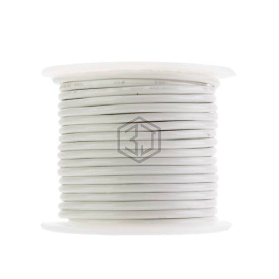 14STRWHITHHN50 - Remington Industries - Single Conductor Cables (Hook-Up Wire)