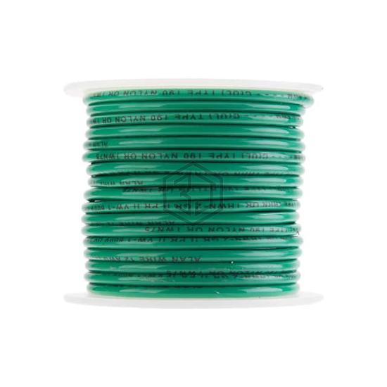 12SLDGRETHHN50 - Remington Industries - Single Conductor Cables (Hook-Up Wire)