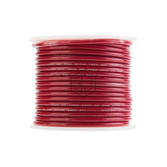 12SLDREDTHHN50 - Remington Industries - Single Conductor Cables (Hook-Up Wire)