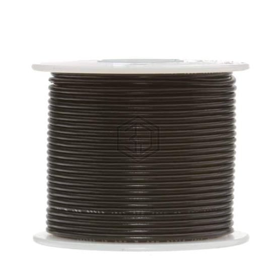 14UL1007STRBLA100 - Remington Industries - Single Conductor Cables (Hook-Up Wire)