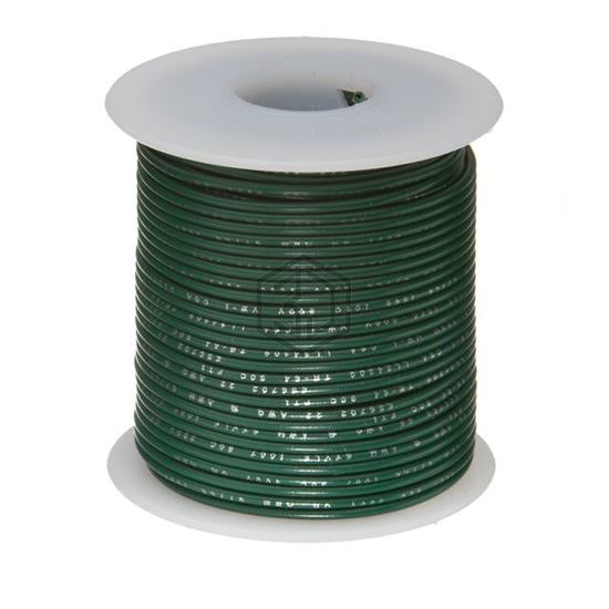 28PTFESTRGRE100 - Remington Industries - Single Conductor Cables (Hook-Up Wire)