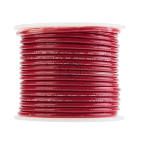 14STRREDTHHN100 - Remington Industries - Single Conductor Cables (Hook-Up Wire)
