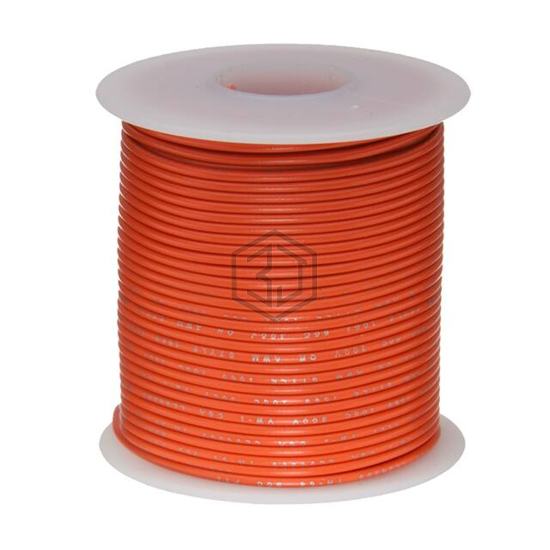 30PTFESTRORA100 - Remington Industries - Single Conductor Cables (Hook-Up Wire)
