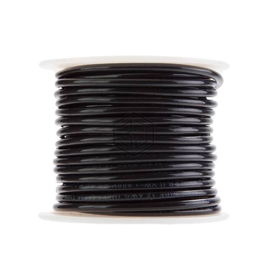 12SLDBLATHHN100 - Remington Industries - Single Conductor Cables (Hook-Up Wire)