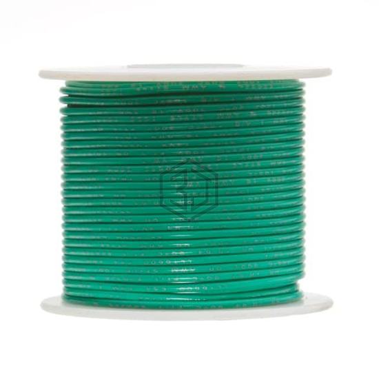 14UL1015STRGRE100 - Remington Industries - Single Conductor Cables (Hook-Up Wire)