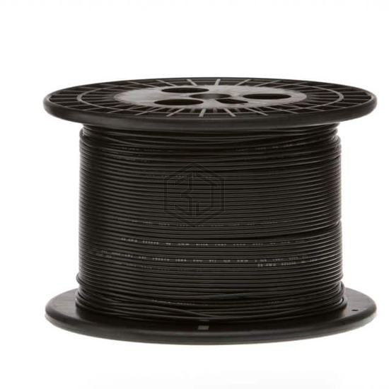 24UL1007STRBLA500 - Remington Industries - Single Conductor Cables (Hook-Up Wire)