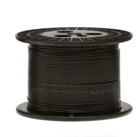 22UL1007STRBLA500 - Remington Industries - Single Conductor Cables (Hook-Up Wire)