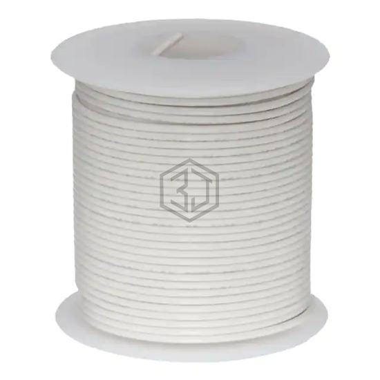 20STRWHISXL25 - Remington Industries - Single Conductor Cables (Hook-Up Wire)