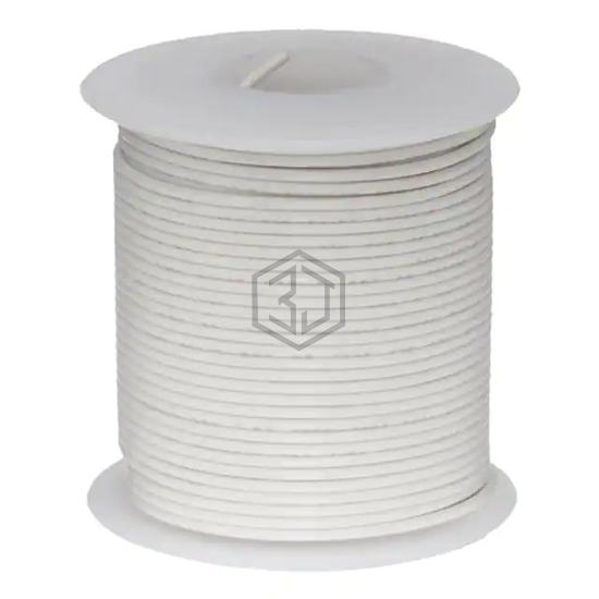 24UL1429STRWHI25 - Remington Industries - Single Conductor Cables (Hook-Up Wire)