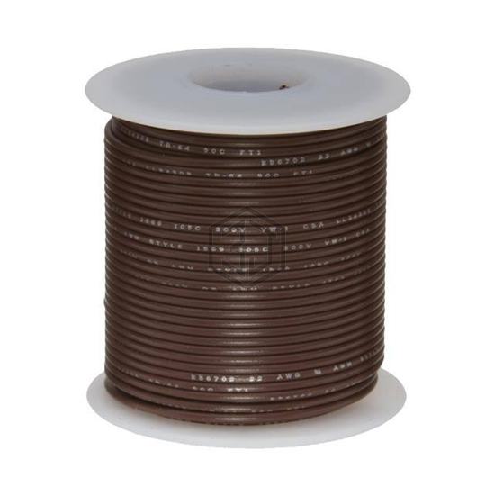 28UL1429STRBRO25 - Remington Industries - Single Conductor Cables (Hook-Up Wire)