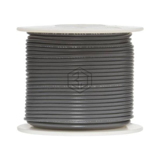 22UL1429STRGRA100 - Remington Industries - Single Conductor Cables (Hook-Up Wire)