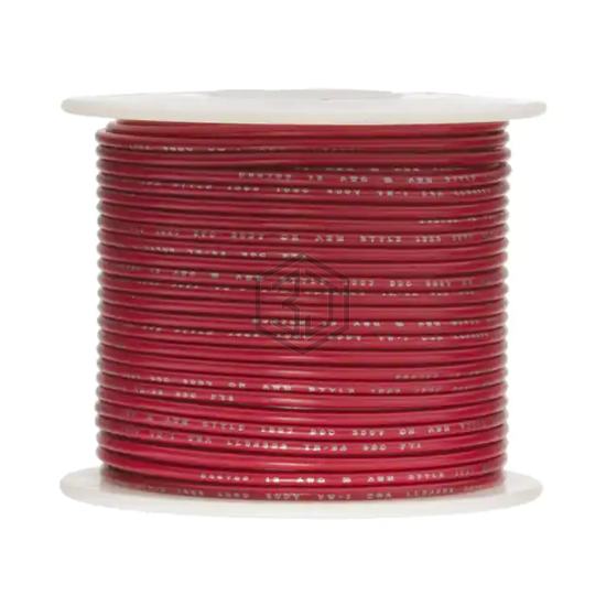 14STRREDSXL100 - Remington Industries - Single Conductor Cables (Hook-Up Wire)