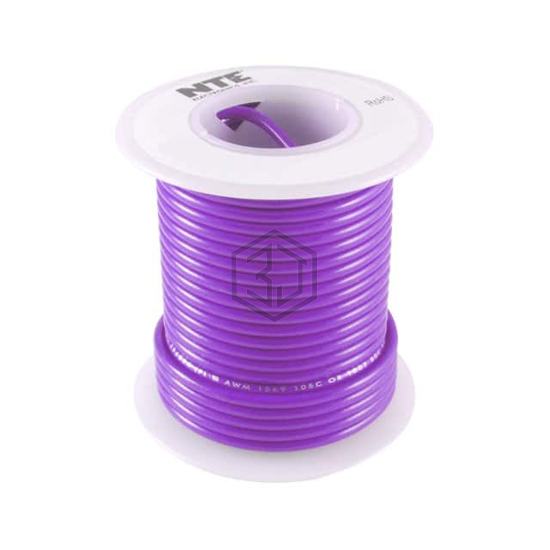 WH618-07-25 - NTE Electronics, Inc - Single Conductor Cables (Hook-Up Wire)