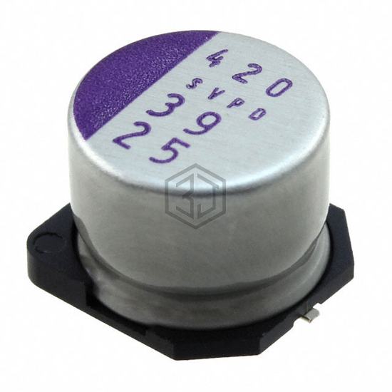 25SVPD39M - Panasonic Electronic Components - Aluminum - Polymer Capacitors