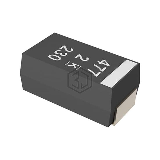 A798D477M002ATE009 - KEMET - Aluminum - Polymer Capacitors