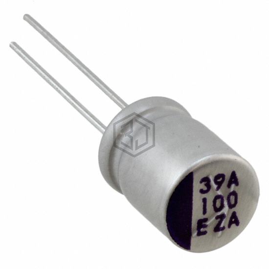25PZA100M8X10 - Rubycon - Aluminum - Polymer Capacitors