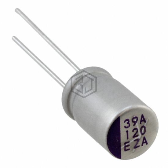 25PZA120M8X12.5 - Rubycon - Aluminum - Polymer Capacitors