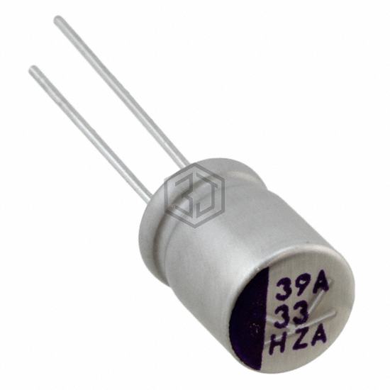 50PZA33M8X10 - Rubycon - Aluminum - Polymer Capacitors