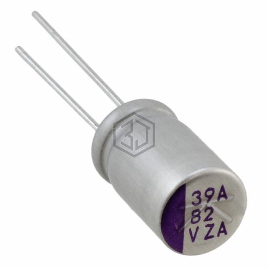 35PZA82M8X12.5 - Rubycon - Aluminum - Polymer Capacitors