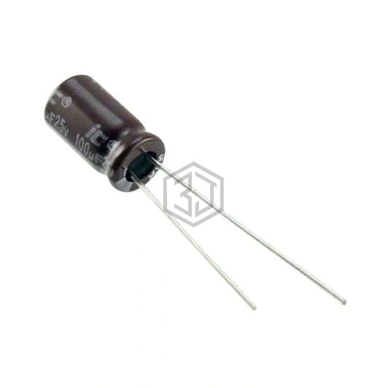 107KXM025M - Cornell Dubilier / Illinois Capacitor - Aluminum Electrolytic Capacitors