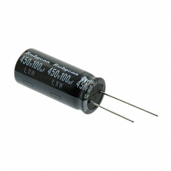 450LXW100MEFR16X35 - Rubycon - Aluminum Electrolytic Capacitors