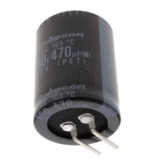 450MXK470MEFCFA30X40 - Rubycon - Aluminum Electrolytic Capacitors