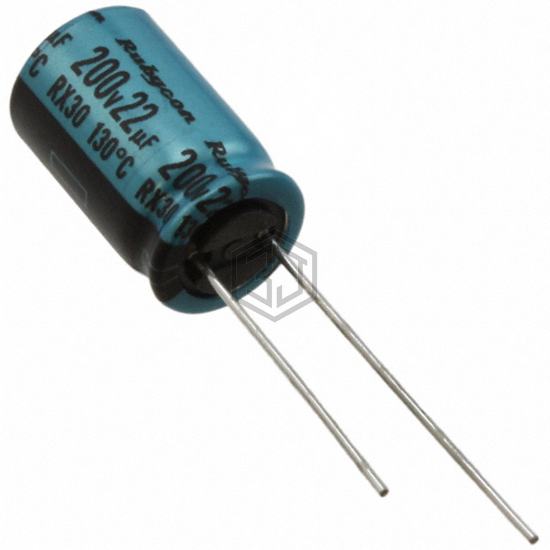200RX3022M10X16 - Rubycon - Aluminum Electrolytic Capacitors