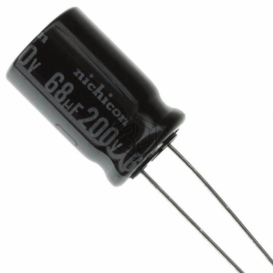 UCY2D680MHD3 - Nichicon - Aluminum Electrolytic Capacitors