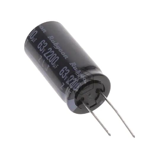 63ZLJ2200M18X35.5 - Rubycon - Aluminum Electrolytic Capacitors