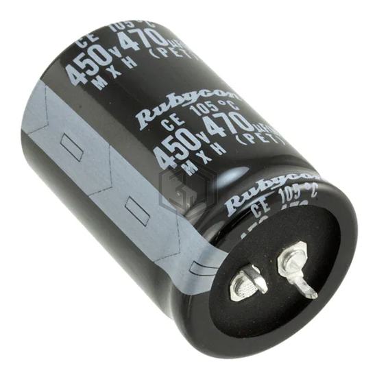 450MXH470MEFCSN30X45 - Rubycon - Aluminum Electrolytic Capacitors
