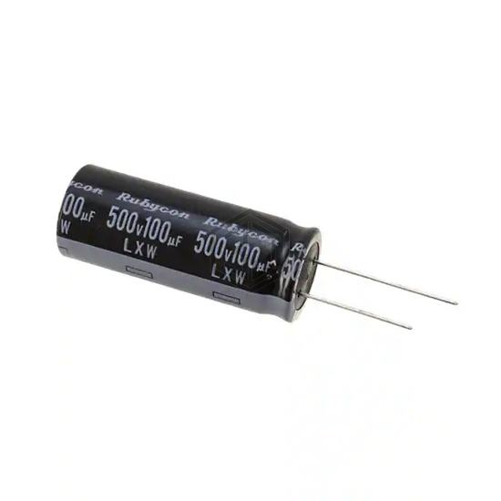 500LXW100MEFR18X45 - Rubycon - Aluminum Electrolytic Capacitors