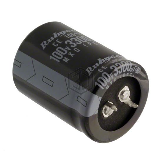 100MXG3300MEFCSN30X40 - Rubycon - Aluminum Electrolytic Capacitors