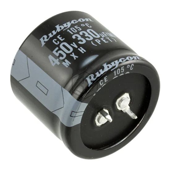 315VXR330MEFCSN35X30 - Rubycon - Aluminum Electrolytic Capacitors
