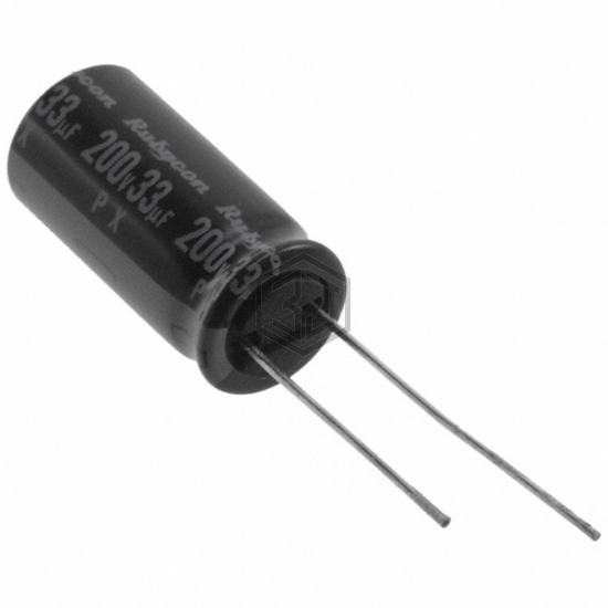 200PX33MEFCT810X20 - Rubycon - Aluminum Electrolytic Capacitors