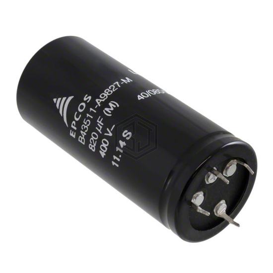 B43511A9827M000 - EPCOS - TDK Electronics - Aluminum Electrolytic Capacitors