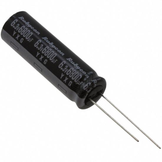 6.3YXG6800MEFC12.5X40 - Rubycon - Aluminum Electrolytic Capacitors