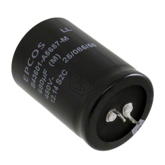 B43601A5687M000 - EPCOS - TDK Electronics - Aluminum Electrolytic Capacitors