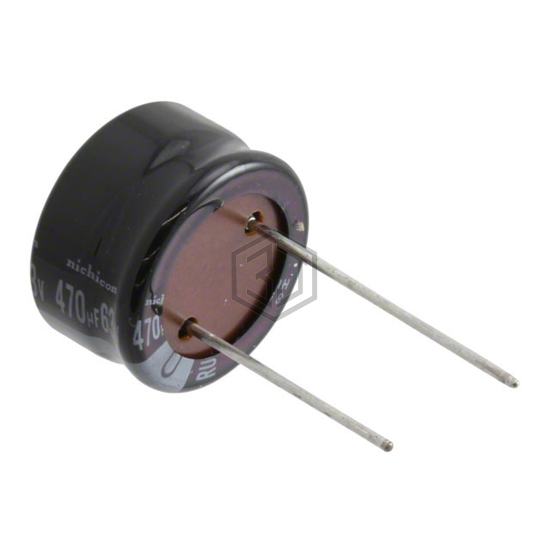 URU2A221MRD - Nichicon - Aluminum Electrolytic Capacitors