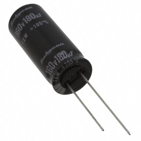160TXW180MEFC12.5X30 - Rubycon - Aluminum Electrolytic Capacitors