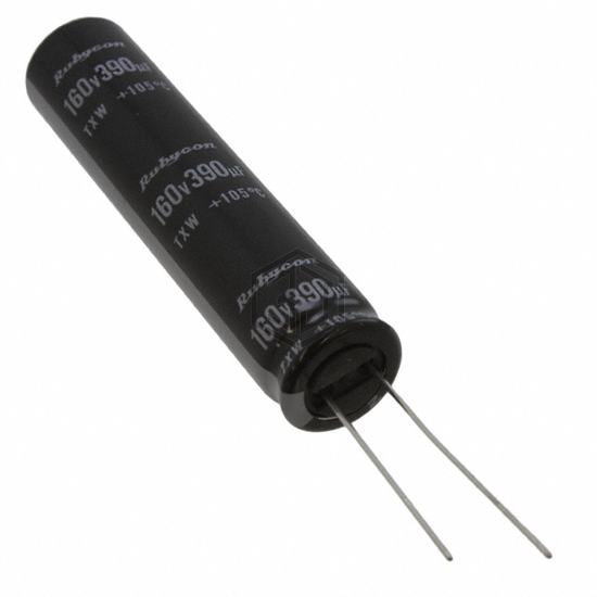 160TXW390MEFC12.5X55 - Rubycon - Aluminum Electrolytic Capacitors