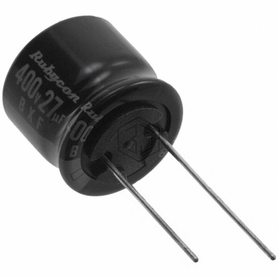 400BXF27MGC18X16 - Rubycon - Aluminum Electrolytic Capacitors