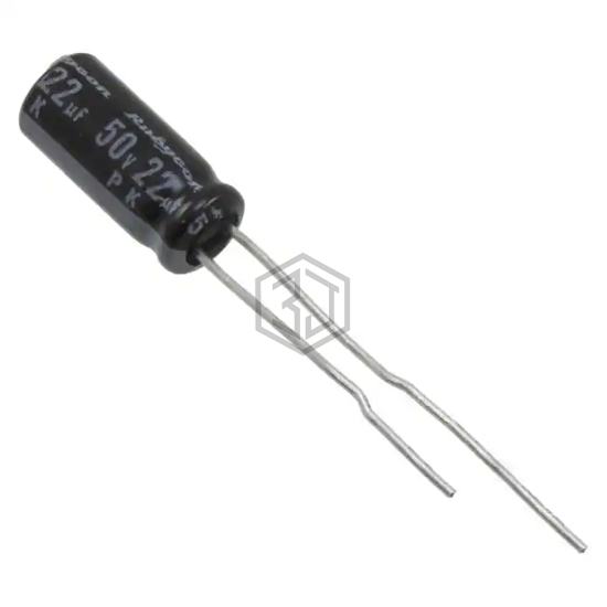 50PK22MEFCT15X11 - Rubycon - Aluminum Electrolytic Capacitors