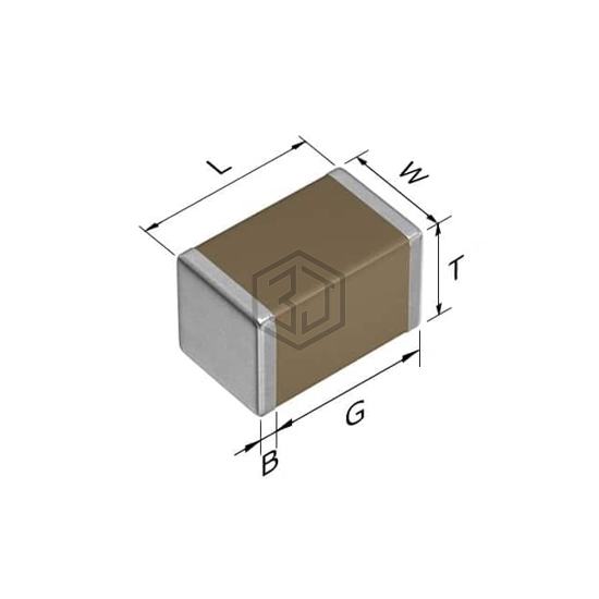 CGA4J1X8L1H105K125AE - TDK Corporation - Ceramic Capacitors