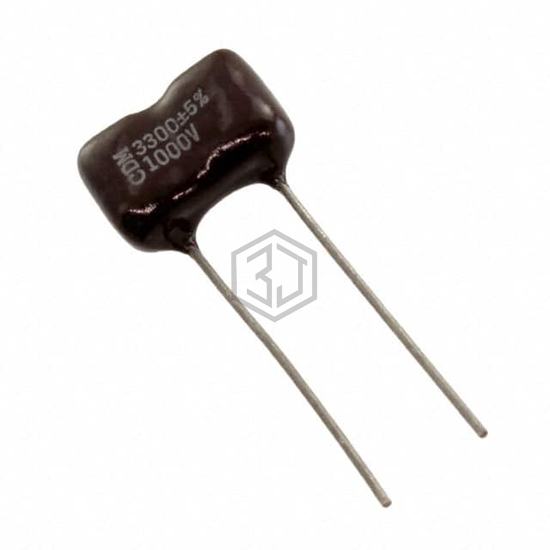 CDV19FF332JO3 - Cornell Dubilier Electronics (CDE) - Mica and PTFE Capacitors