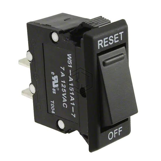 W51-A151A1-7 - TE Connectivity Potter & Brumfield Relays - Circuit Breakers