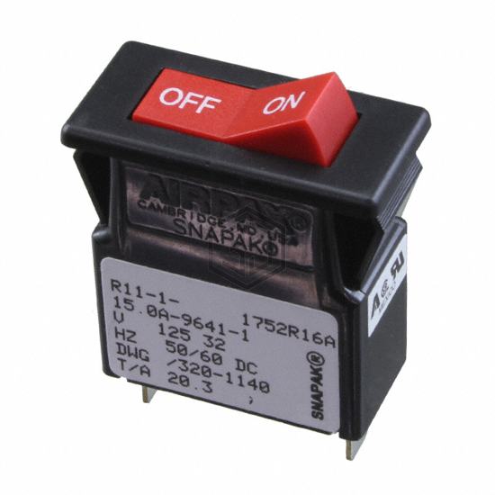 R11-1-15.0A-9641-1 - Sensata-Airpax - Circuit Breakers