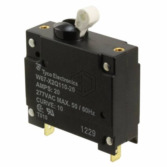 W67-X2Q110-20 - TE Connectivity Potter & Brumfield Relays - Circuit Breakers
