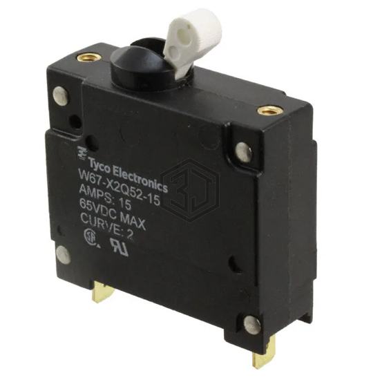 W67-X2Q52-15 - TE Connectivity Potter & Brumfield Relays - Circuit Breakers