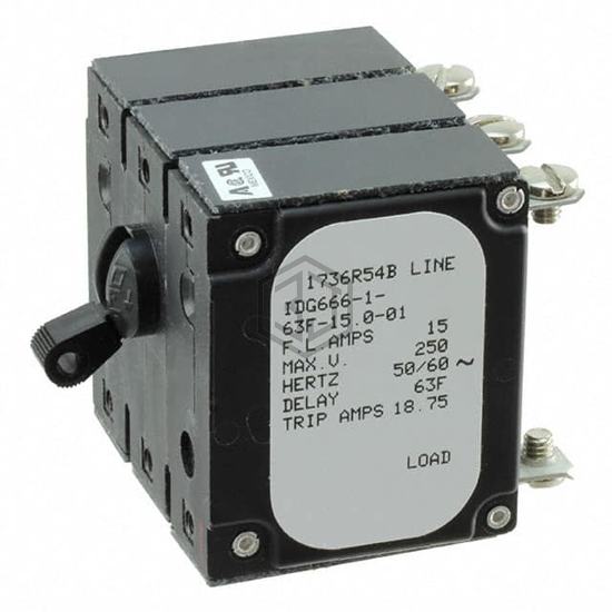 IDG666-1-63F-15.0-01 - Sensata-Airpax - Circuit Breakers
